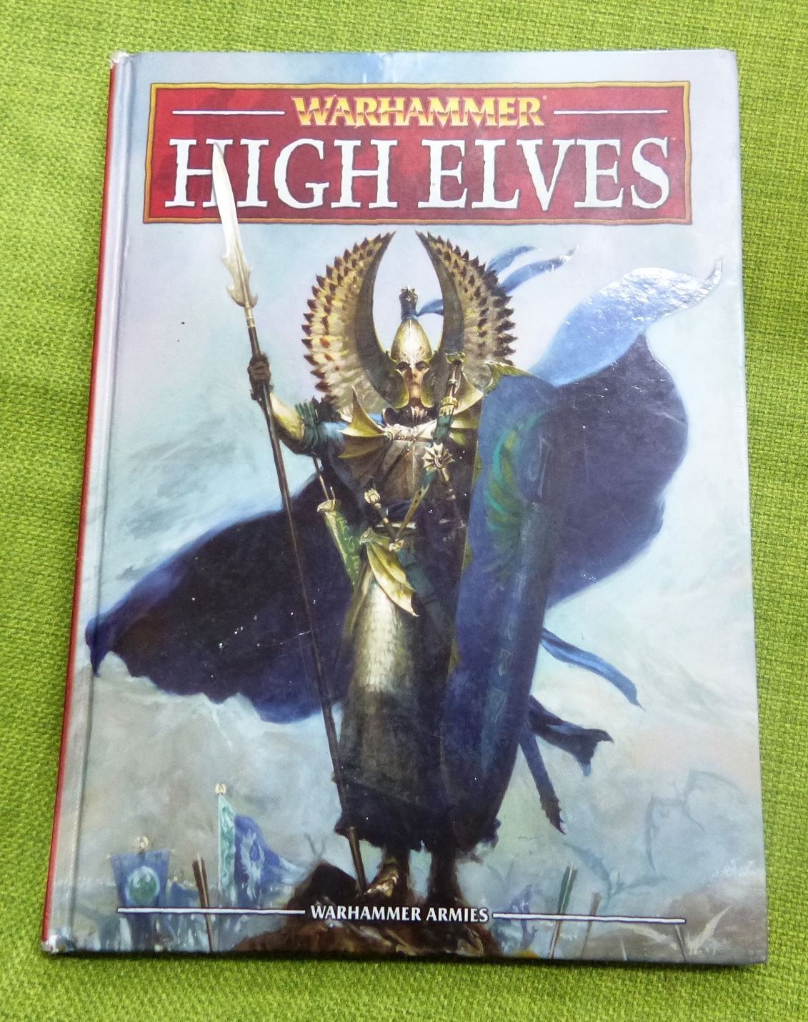 2012 High Elves Armies Hardback Book - Warhammer AoS 40k #8P