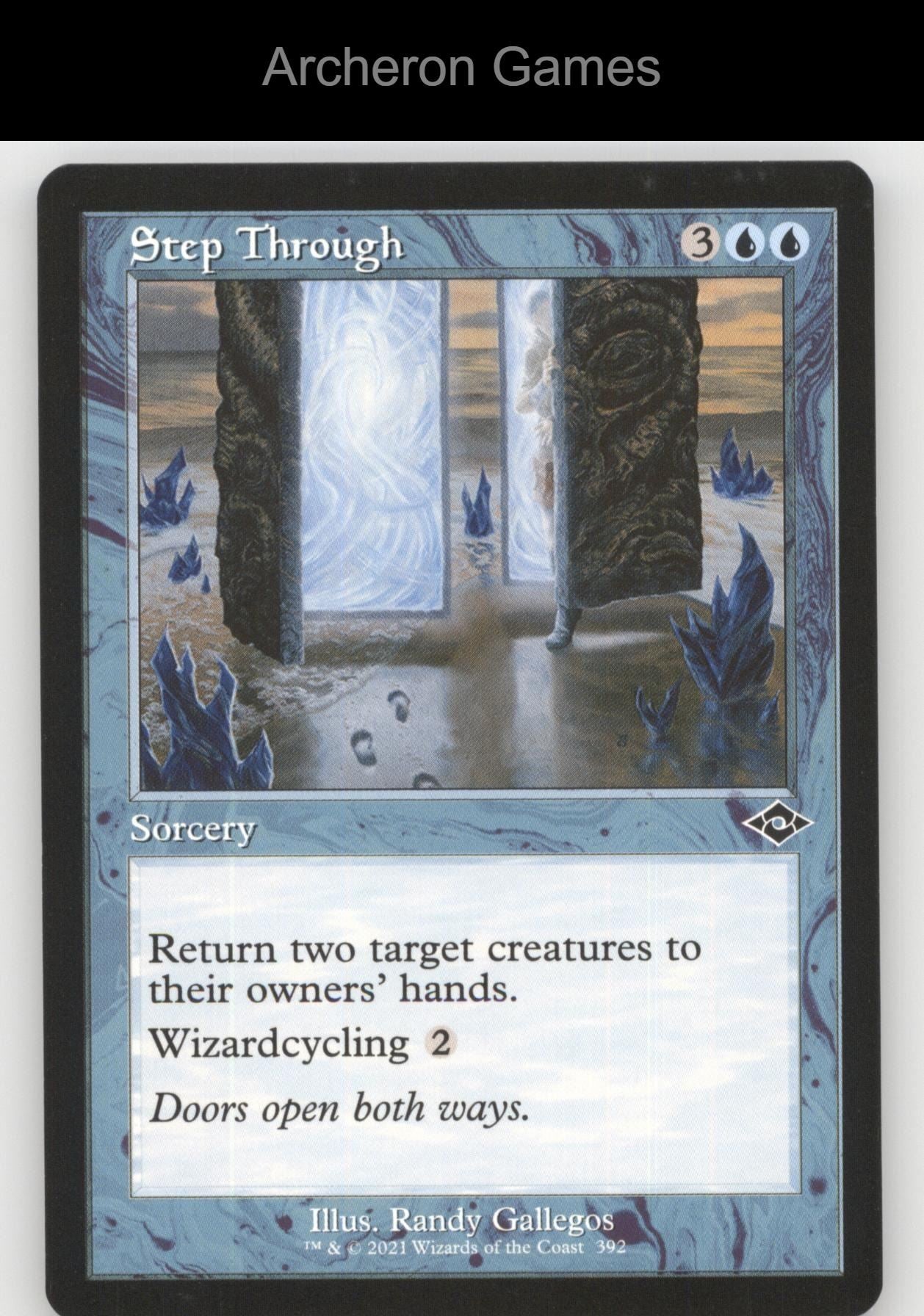 Step Through (Retro Frame) 392 C MTG Card Modern Horizons 2