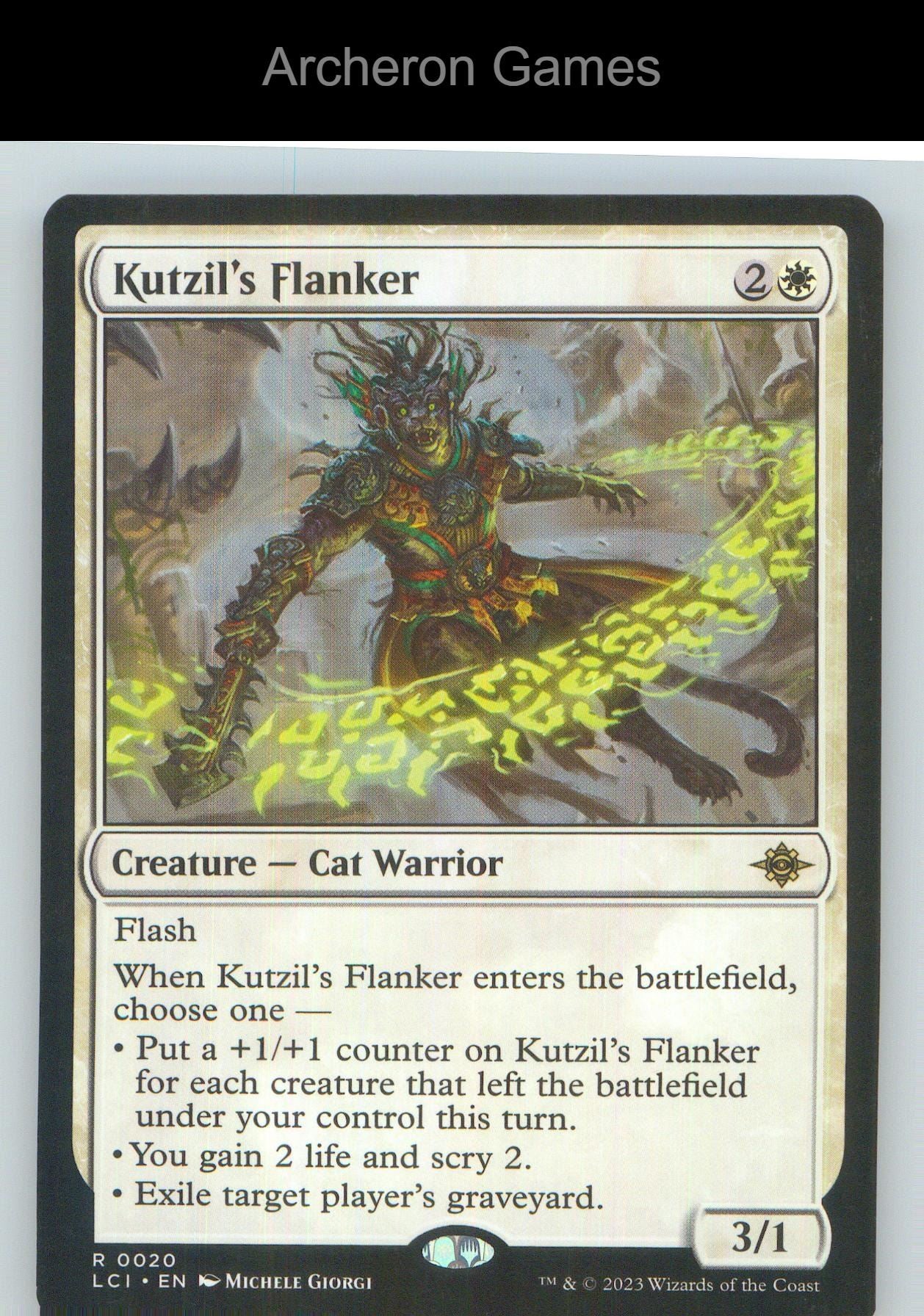 Kutzil's Flanker LCI 20 R MTG Card NM/EX+