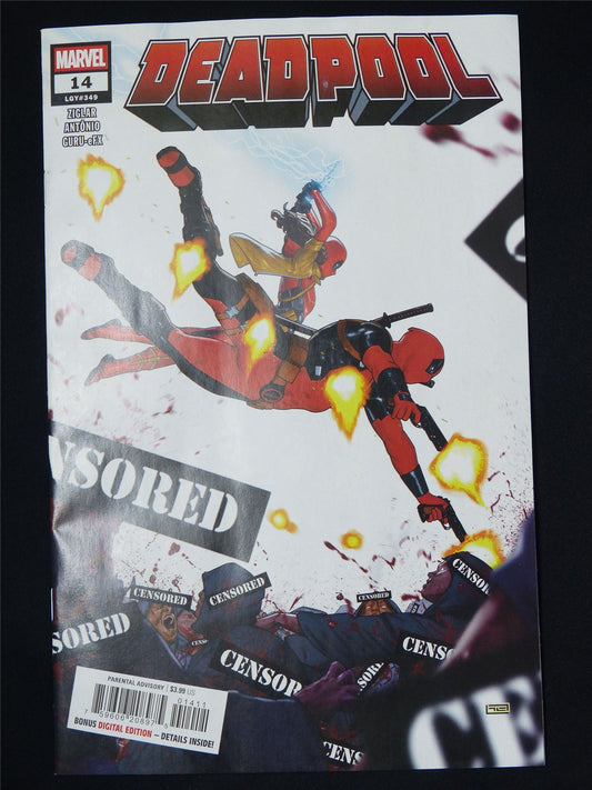 DEADPOOL #14 - Jul 2025 Marvel Comic #6G