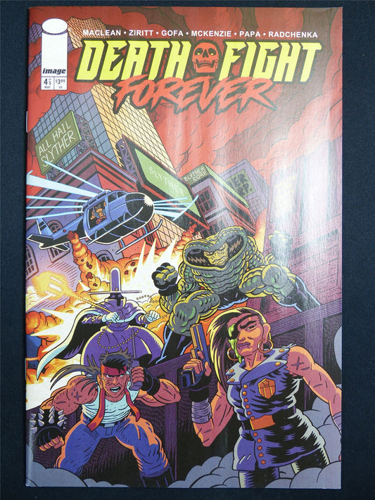 DEATH Fight Forever #4 Cvr A - Image Comic #3AI