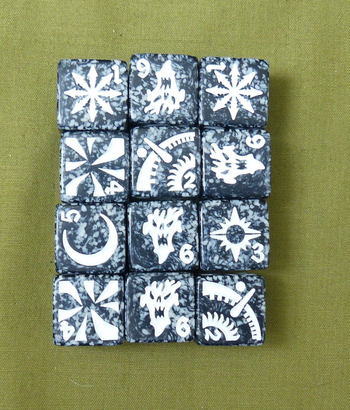 Warhammer Scenery Dice set - Warhammer AoS #3SN