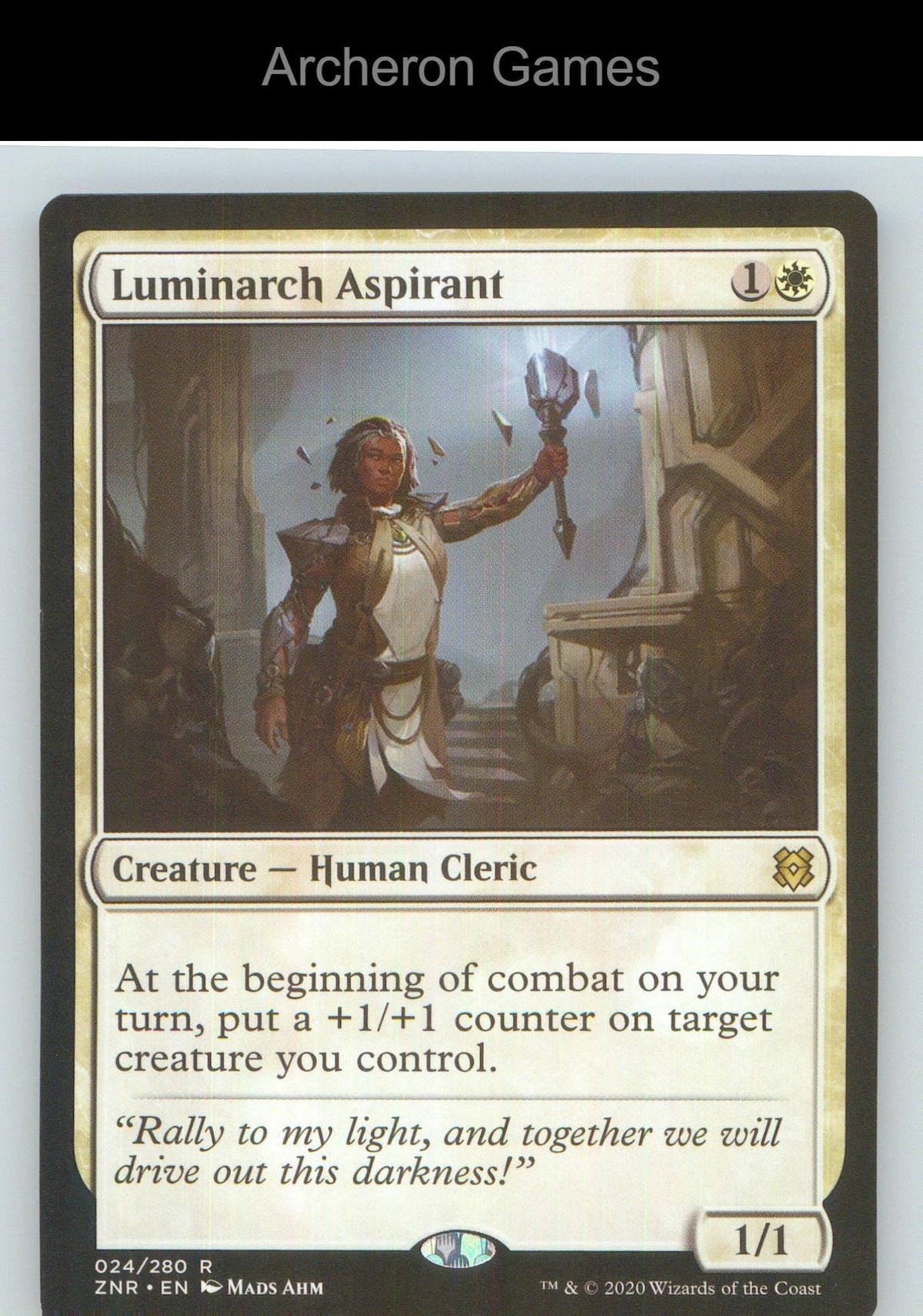 Luminarch Aspirant ZNR 24 R MTG Card NM/EX+