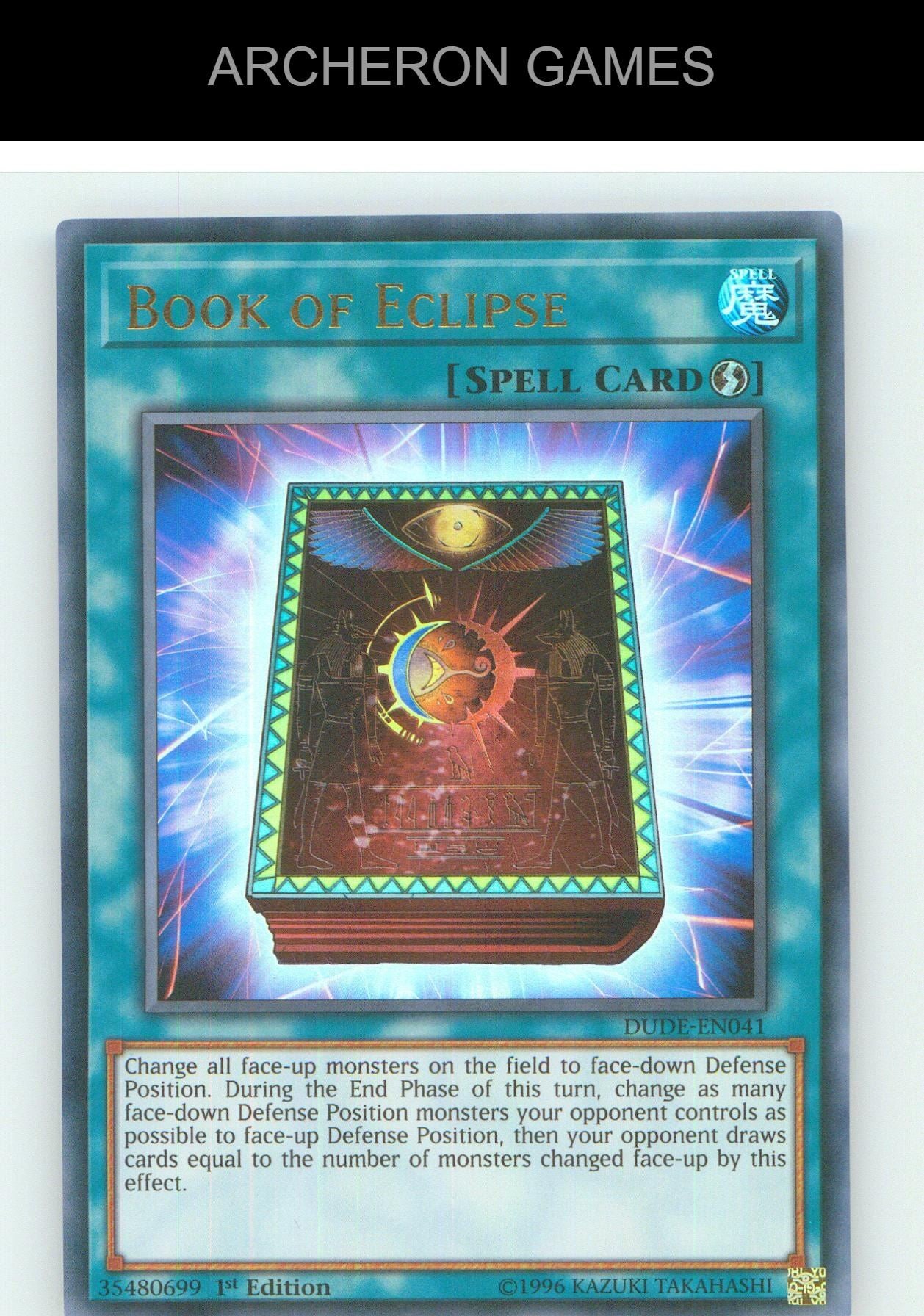 Book of Eclipse UR YUGIOH Card 1st Edition