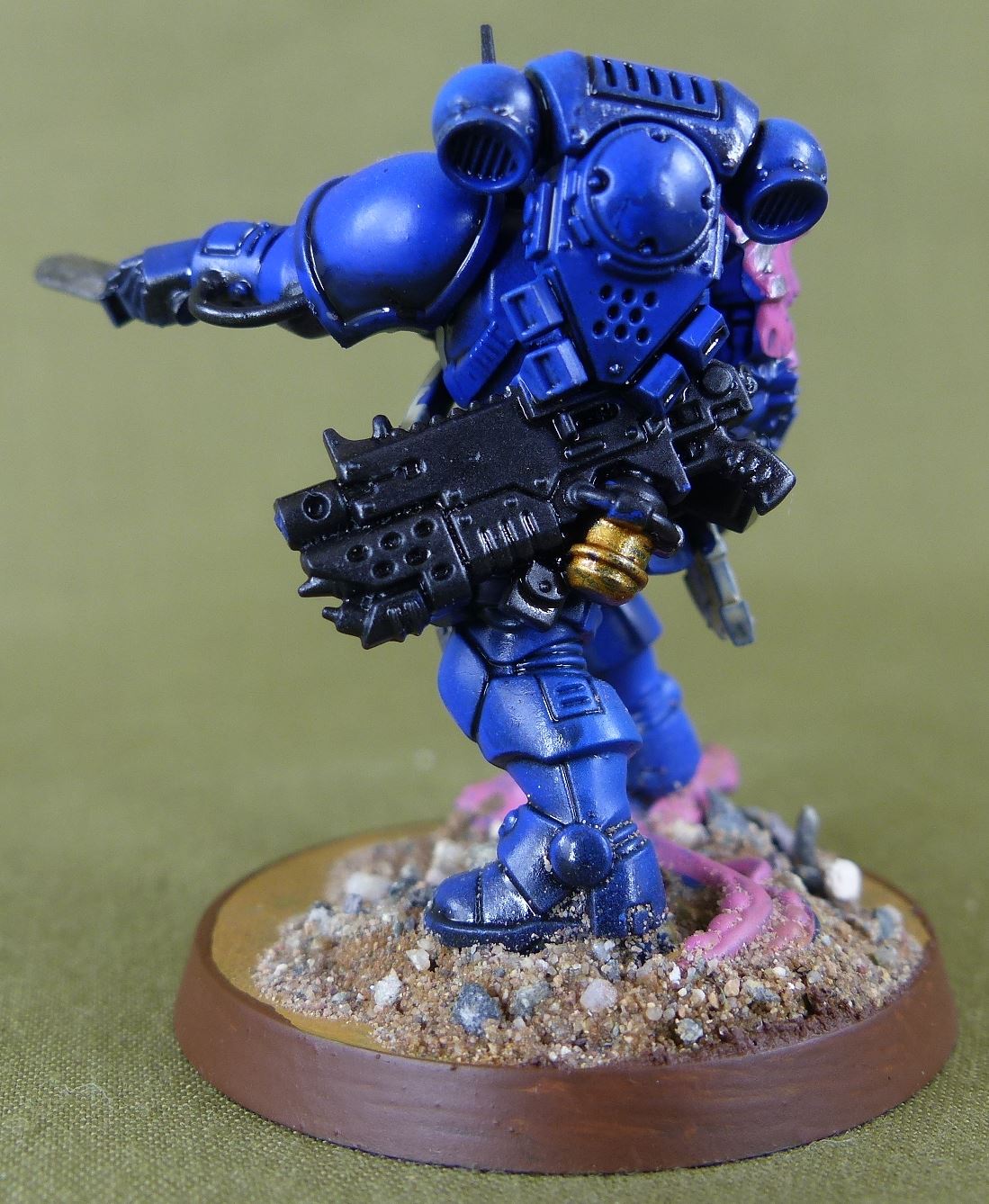 Primaris Lieutenant - space marines - painted - Warhammer AoS 40k #1O9