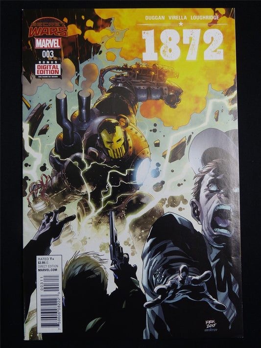 1872 #3 Secret Wars tie-in Cvr A - Marvel Comic #23W