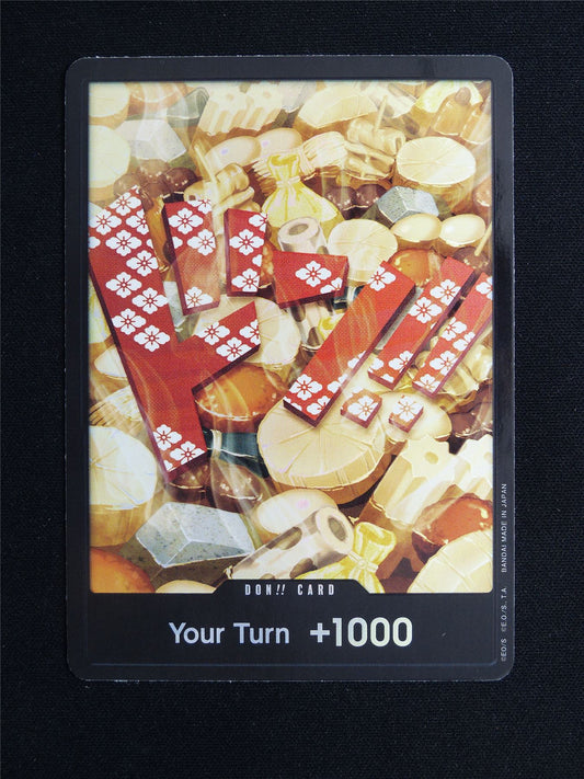 Don!! Card Foil Food - One Piece Card #216