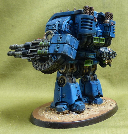 Leviathan Siege Dreadnought painted - Nightlords - Warhammer Horus Heresy #5BD