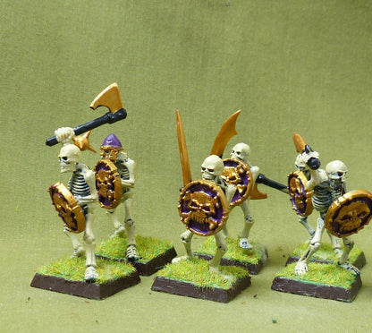 Classic Skeletons painted - Undead - Warhamer Fantasy #4VZ