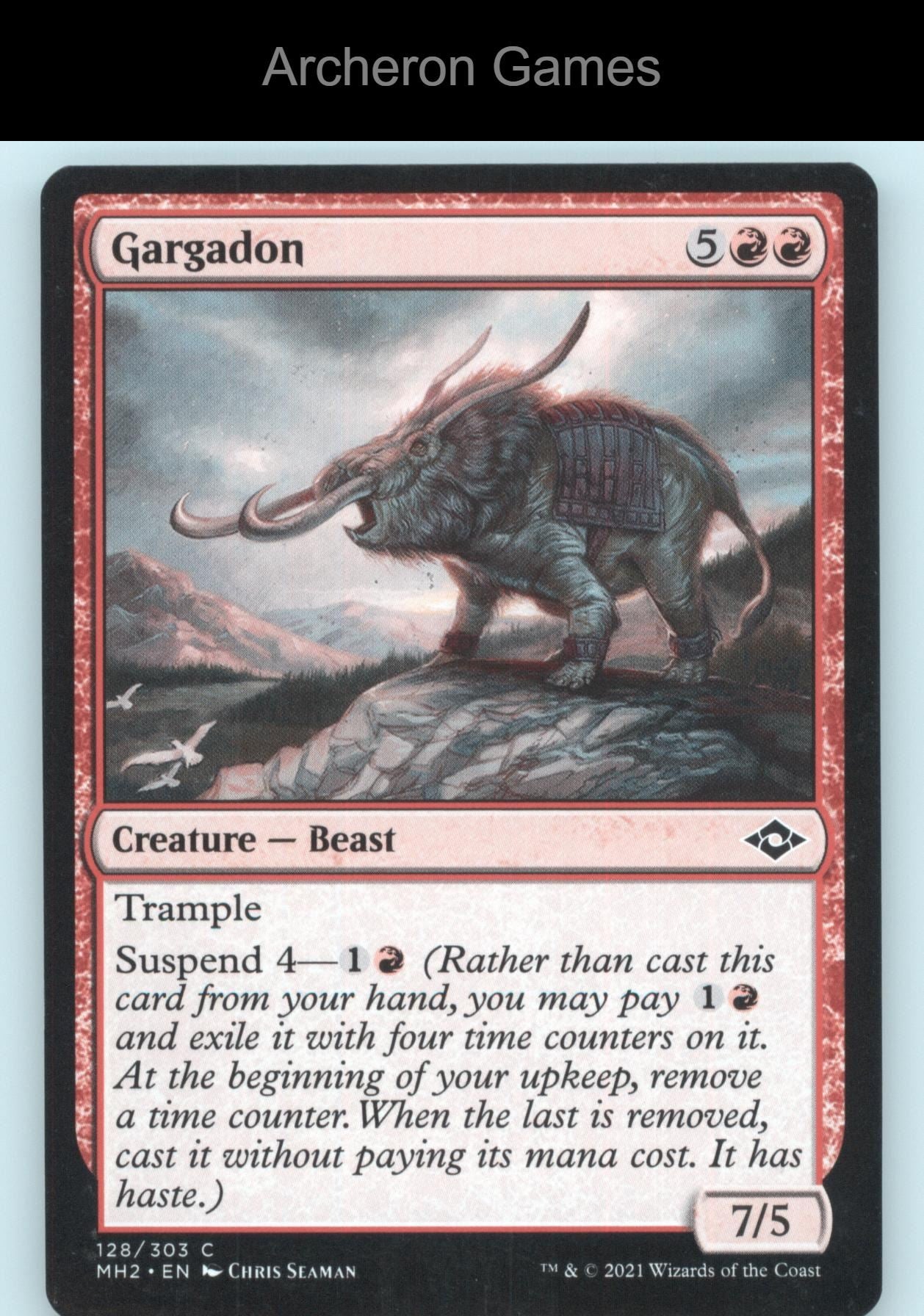 Gargadon 128 C MTG Card Modern Horizons 2
