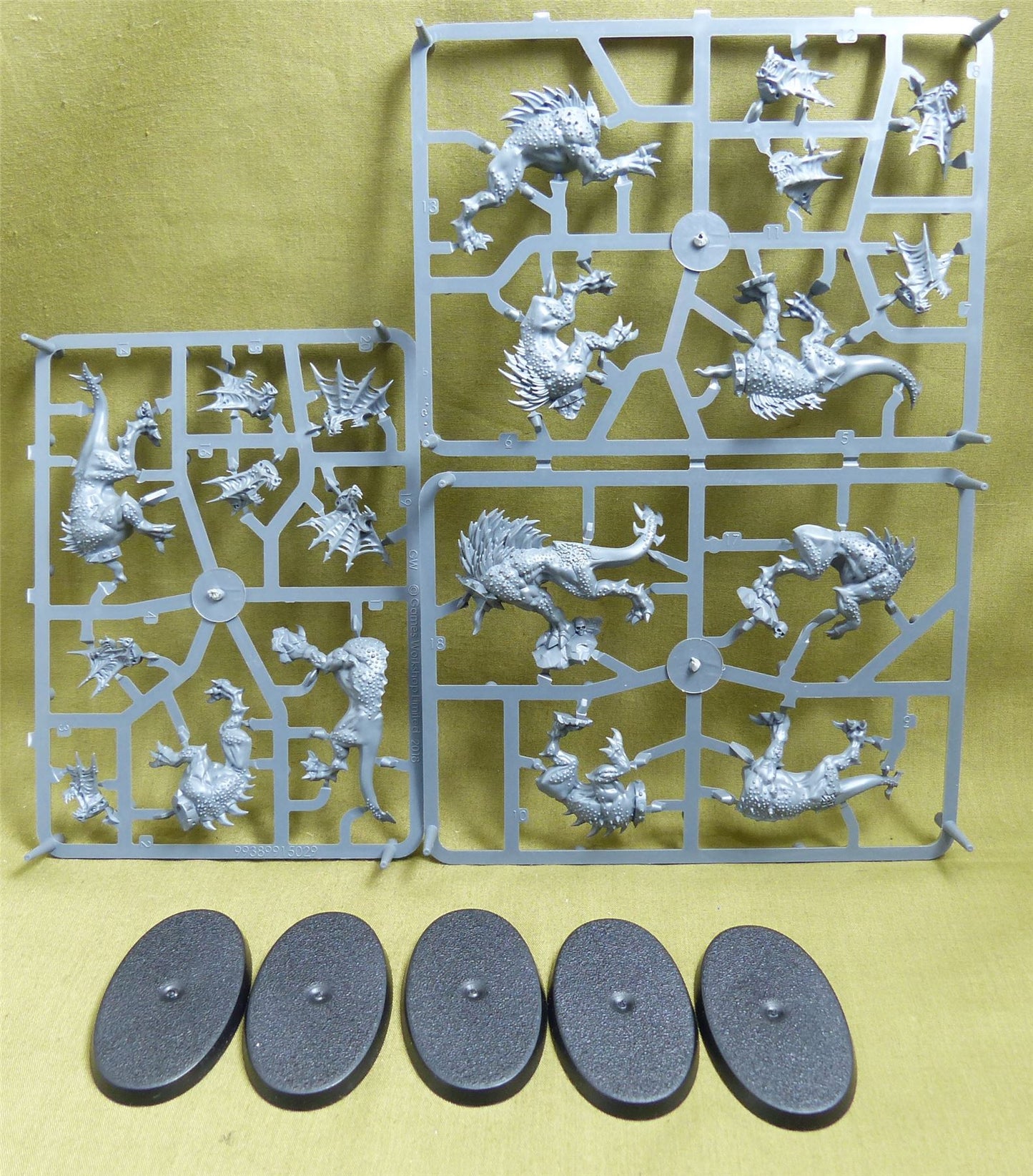 Flesh Hounds Sprue - Blades of Khorne - Warhammer AoS #6XI