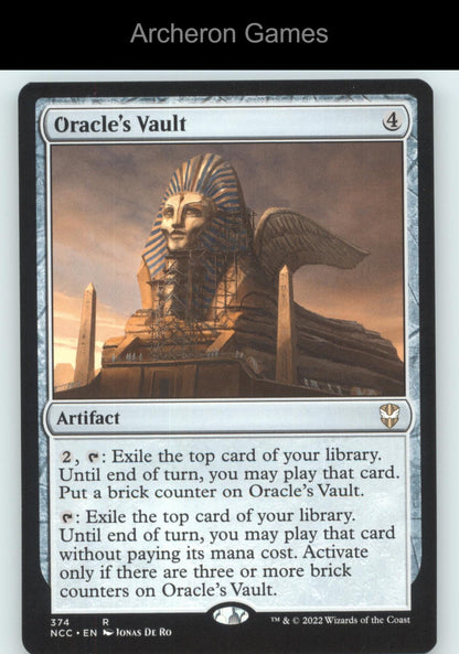 Oracle's Vault 374 R MTG Card Commander: Streets of New Capenna