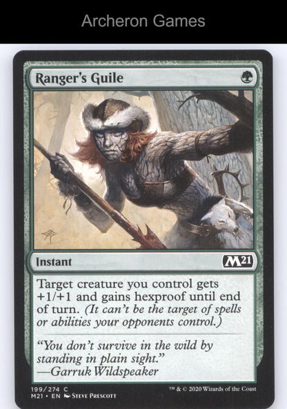 Ranger's Guile 199 C MTG Card Core Set 2021