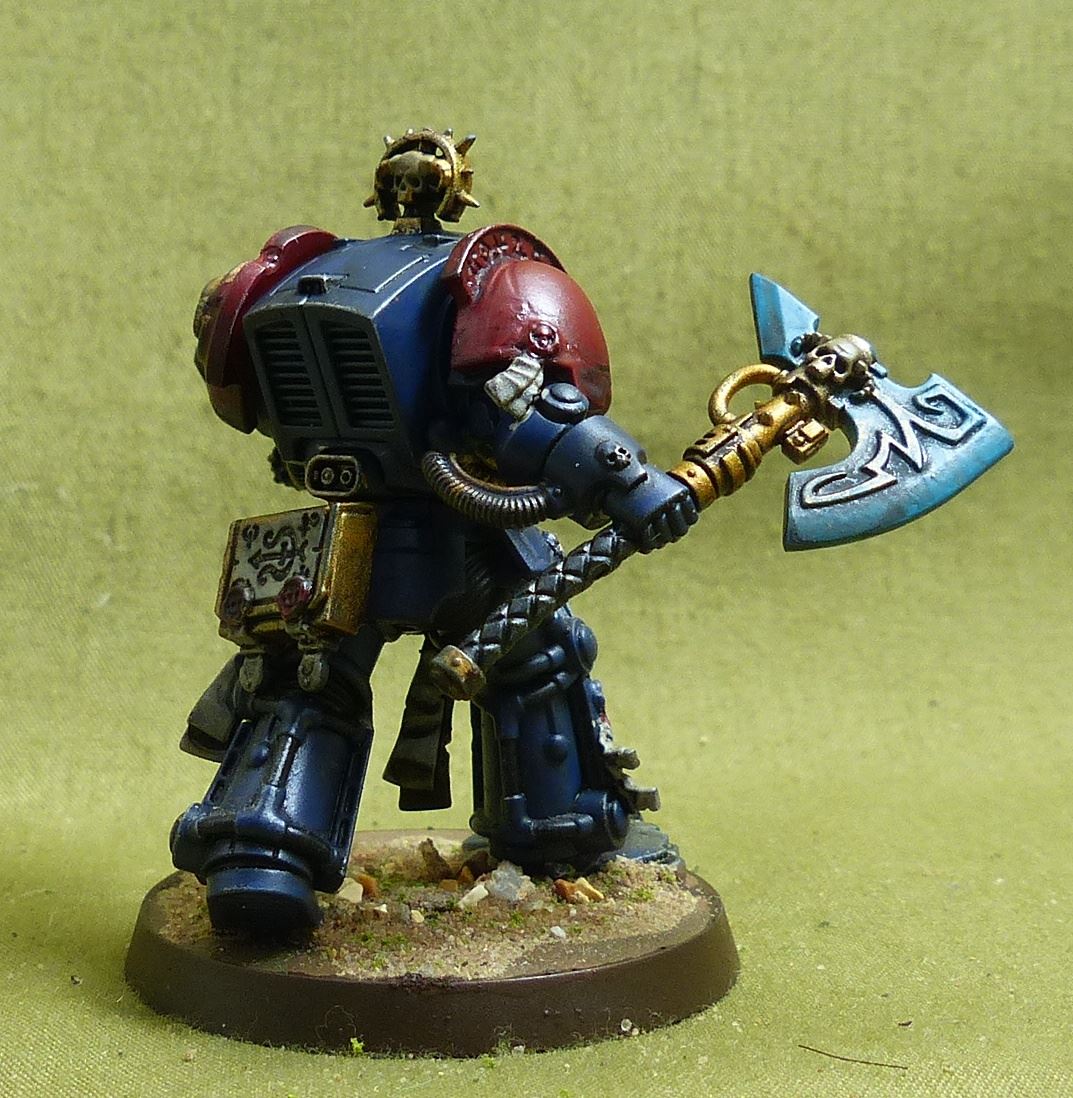 Librarian in Terminator Armour painted - Space Marines - Warhammer 40K #5E