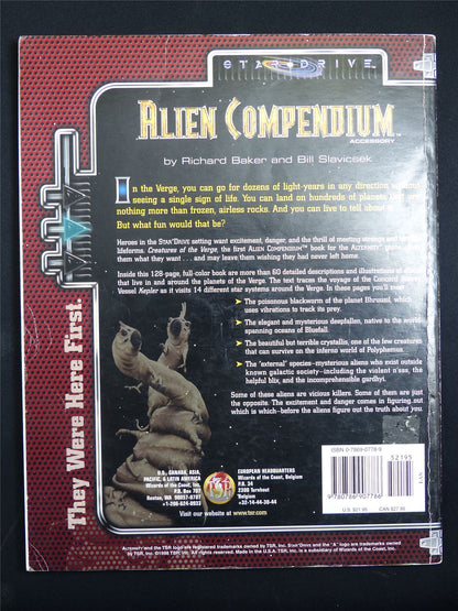 Alien Compendium Accessory: Creatures of the Verge -  TSR Roleplay Softback #BA