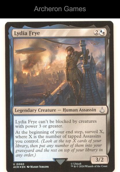 Lydia Frye 60 UC MTG Card Universes Beyond: Assassin's Creed