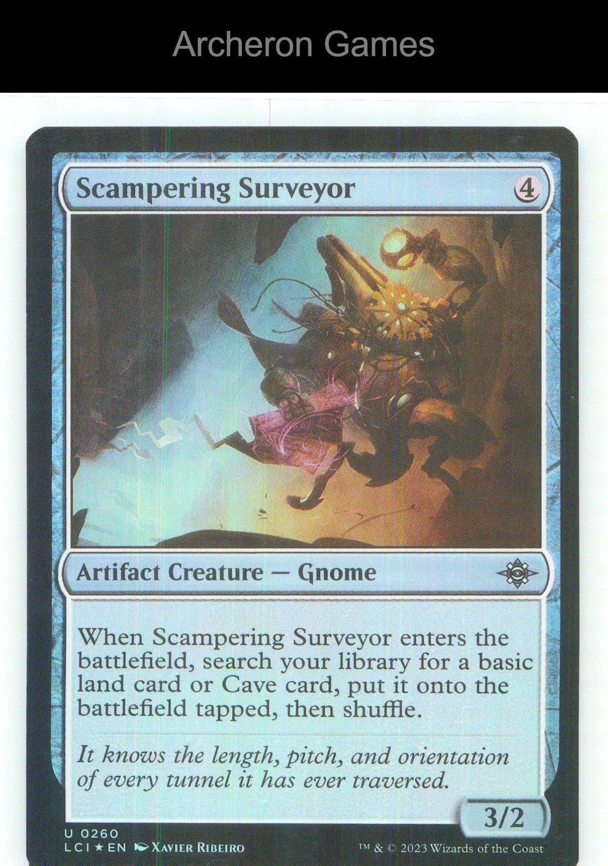 Scampering Surveyor LCI 260 UC MTG Card NM/EX+ Foil