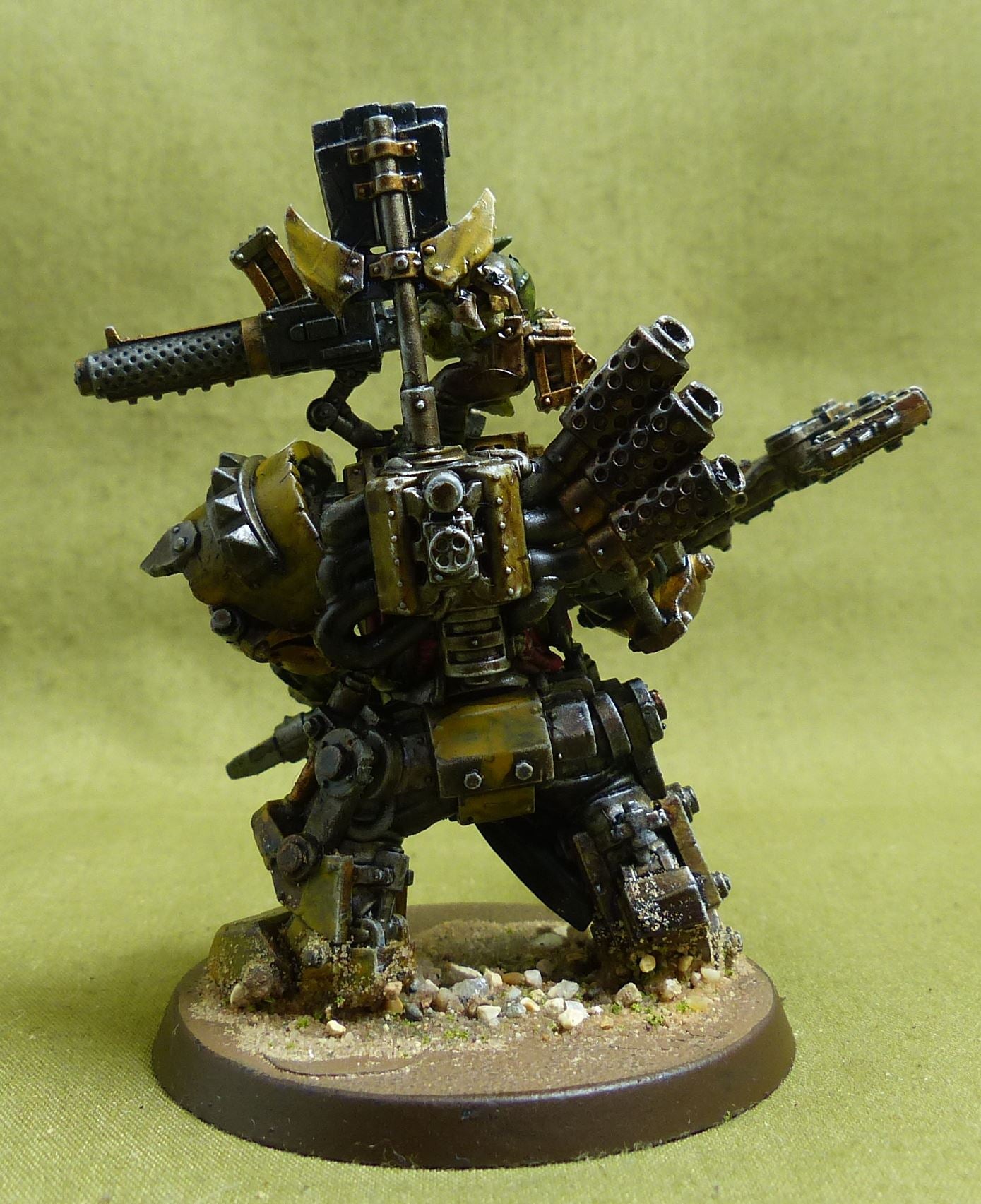 Warboss in Mega Armour painted - Orks - Warhammer 40K #1IQ