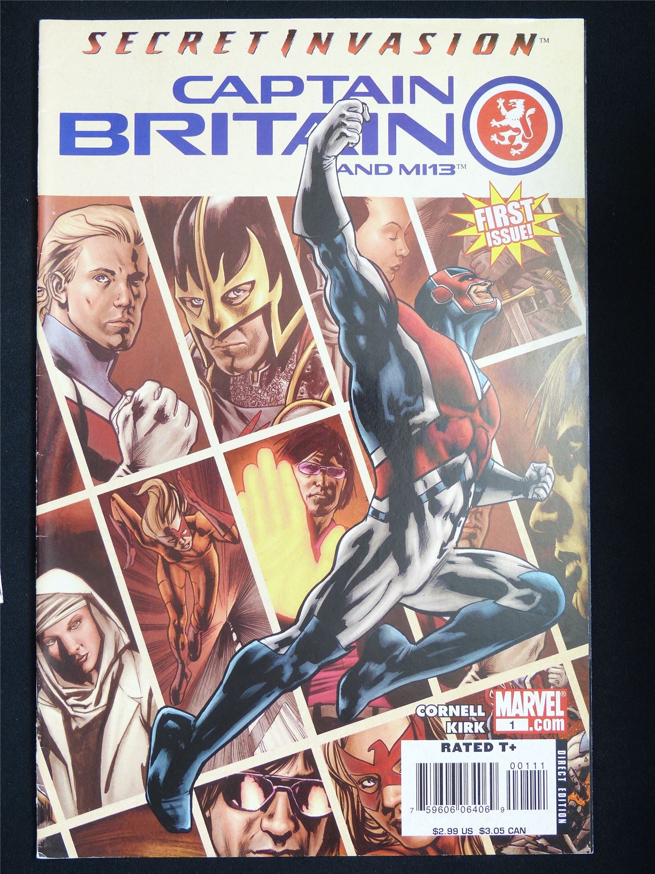 CAPTAIN Britain and MI13 #1 - Marvel Comic #CV