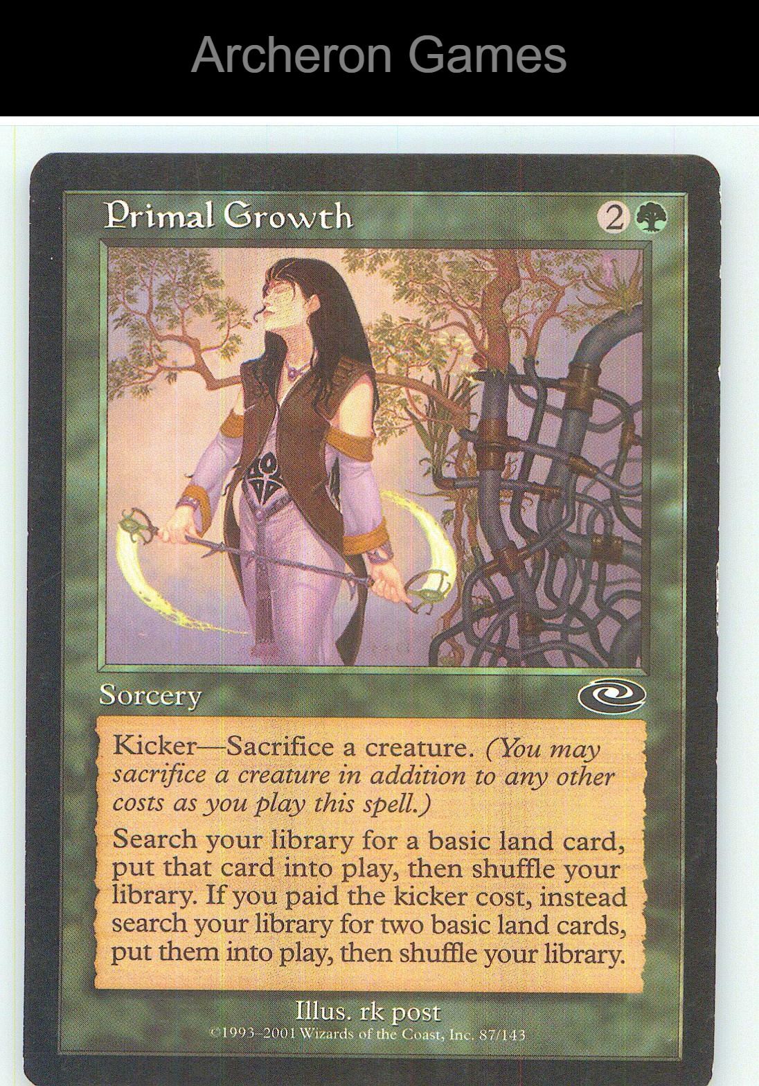 Primal Growth PLST 87/143 C MTG Card NM/EX+