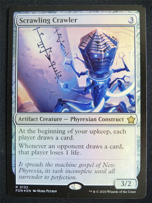 Scrawling Crawler Foil - FDN - Mtg Card #3JX