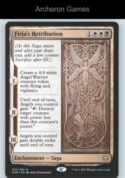Firja's Retribution 210 R MTG Card Kaldheim