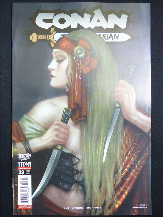 CONAN the Barbarian #33 Cvr E - Aug 2026 Titan Comic #2ZS