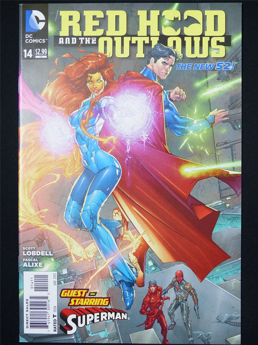 RED Hood and the Outlaws #14 - B&B DC Comic #81J