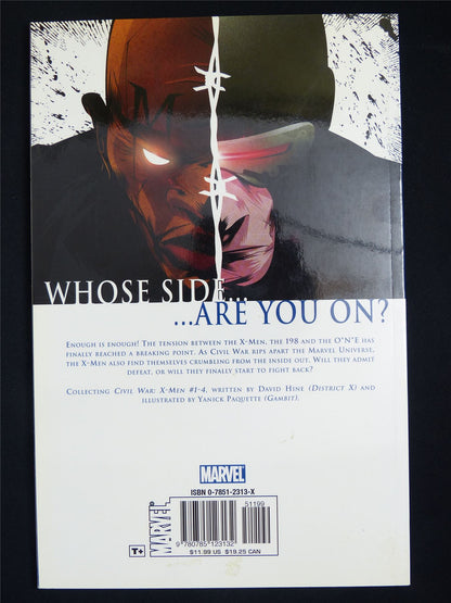 Civil War: X-Men - Marvel Graphic Softback #485