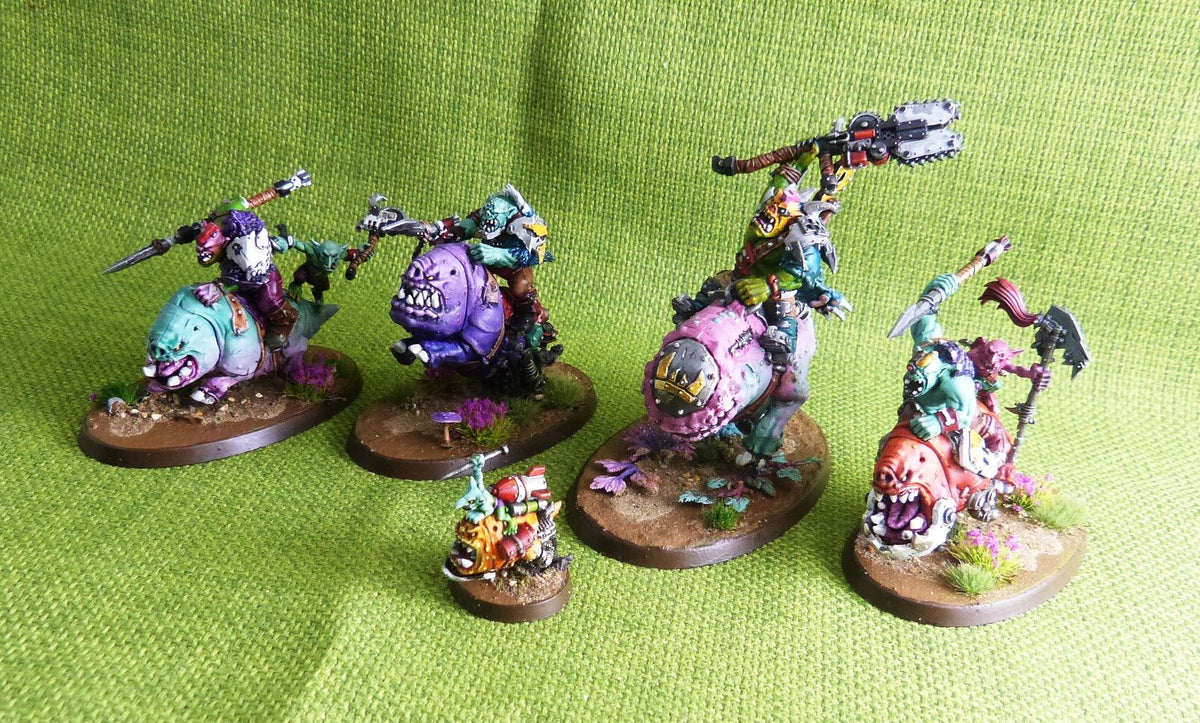 Squighog Boyz Painted - Orks - Warhammer AoS 40k #9
