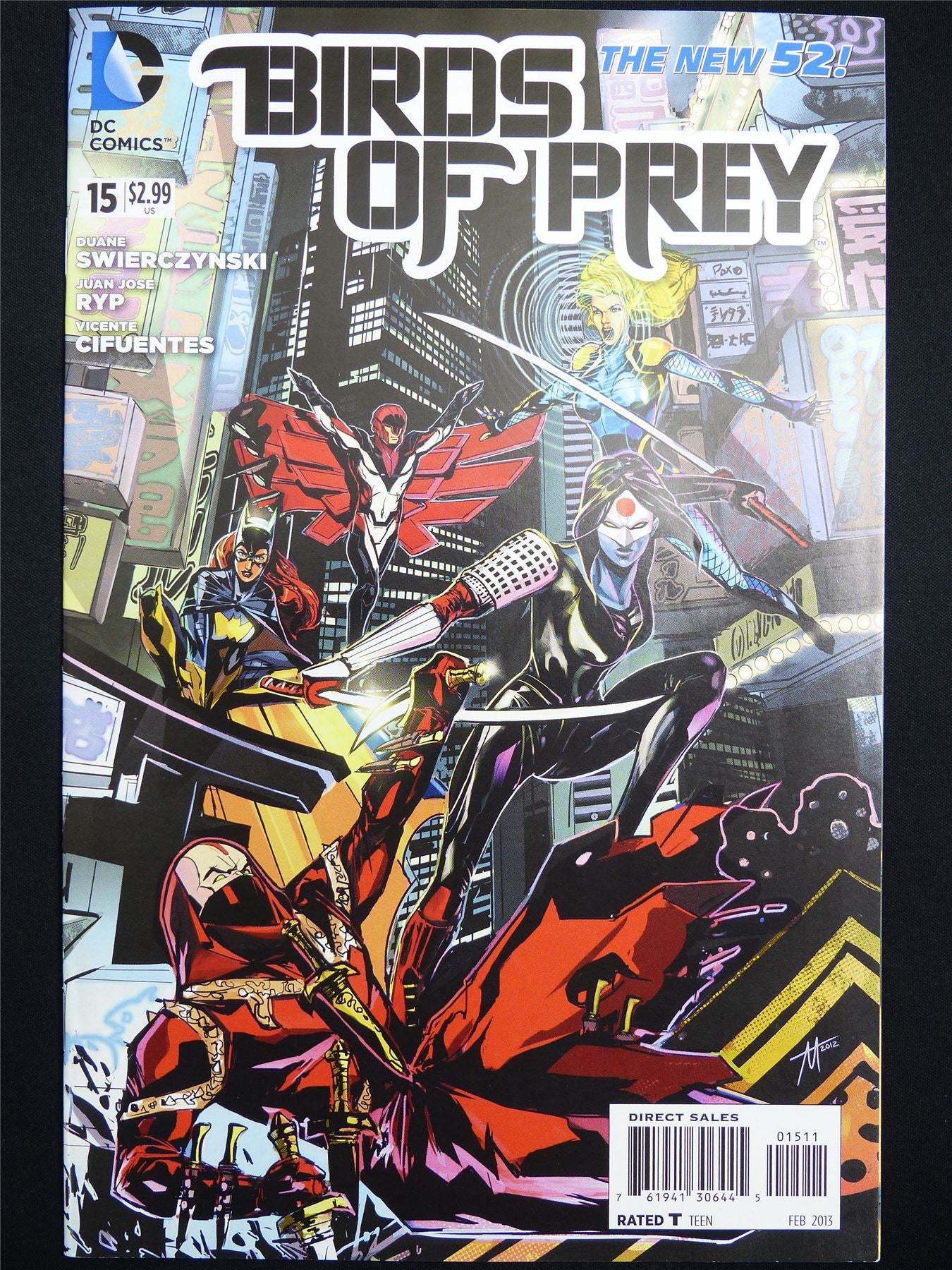BIRDS of Prey #15 Cvr A new 52! - DC Comic #3DI