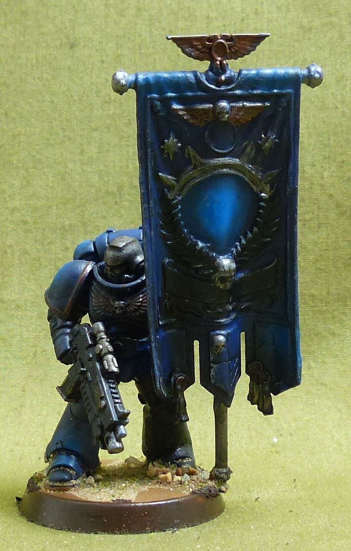 Ancient Painted - Ultramarines - Warhammer 40K #24V