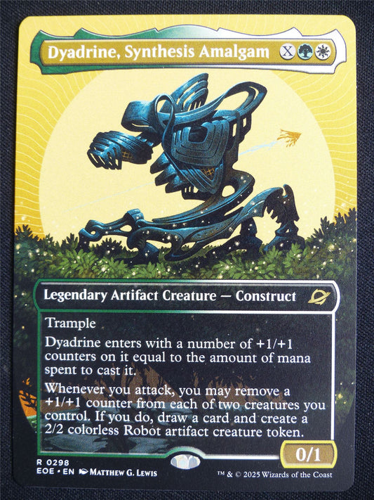 Dyadrine Synthesis Amalgam Borderless - EOE - Mtg Card #3JL