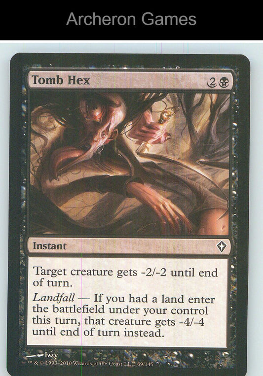Tomb Hex WWK 69 C MTG Card NM/EX+