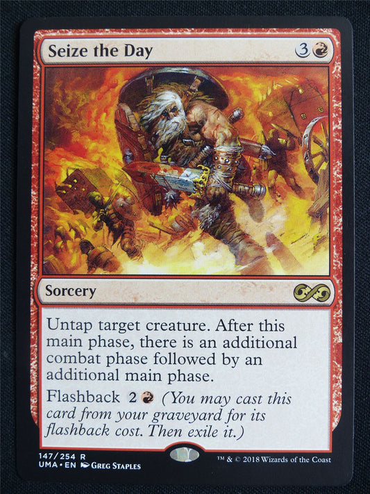 Seize the Day - UMA - Mtg Card #3J5