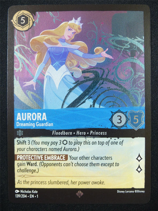 Aurora 139/204 Foil - Lorcana Card #3ZG
