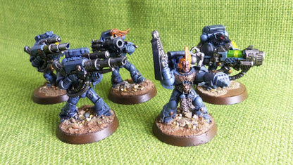 Space Wolves - Long Fangs Painted x 5 Models - Warhammer AoS 40k #Q