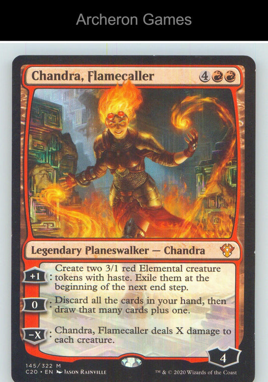 Chandra, Flamecaller C20 145 Mythic MTG Card NM/EX+