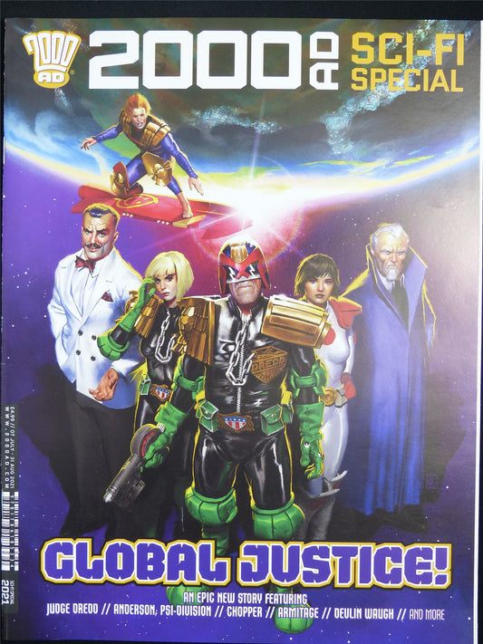 2000AD Sci-Fi Special: Global Justice! - 2000AD Comic Magazine #3A7