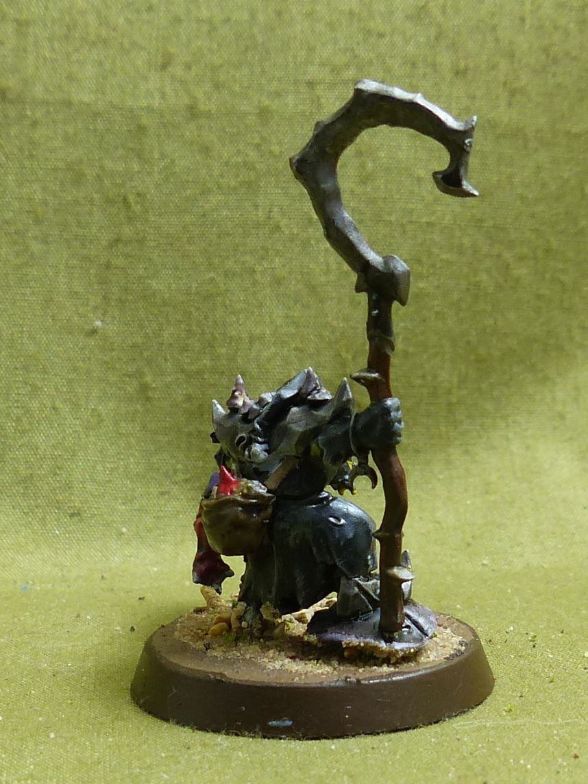 Squigboss with Gnasha-squig painted - Gloomspite Gitz - Warhammer AoS #16N