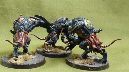Rat Ogors painted - Skaven - Warhammer AoS #5SE
