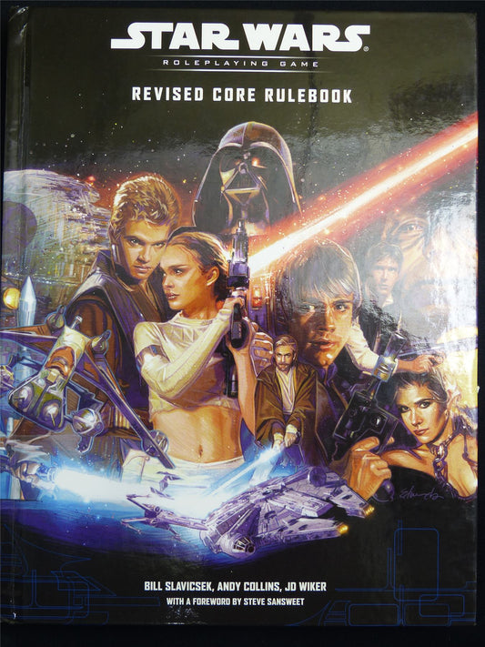 Star Wars: Revised Core Rulebook - D20 Roleplay Book Hardback #2PE