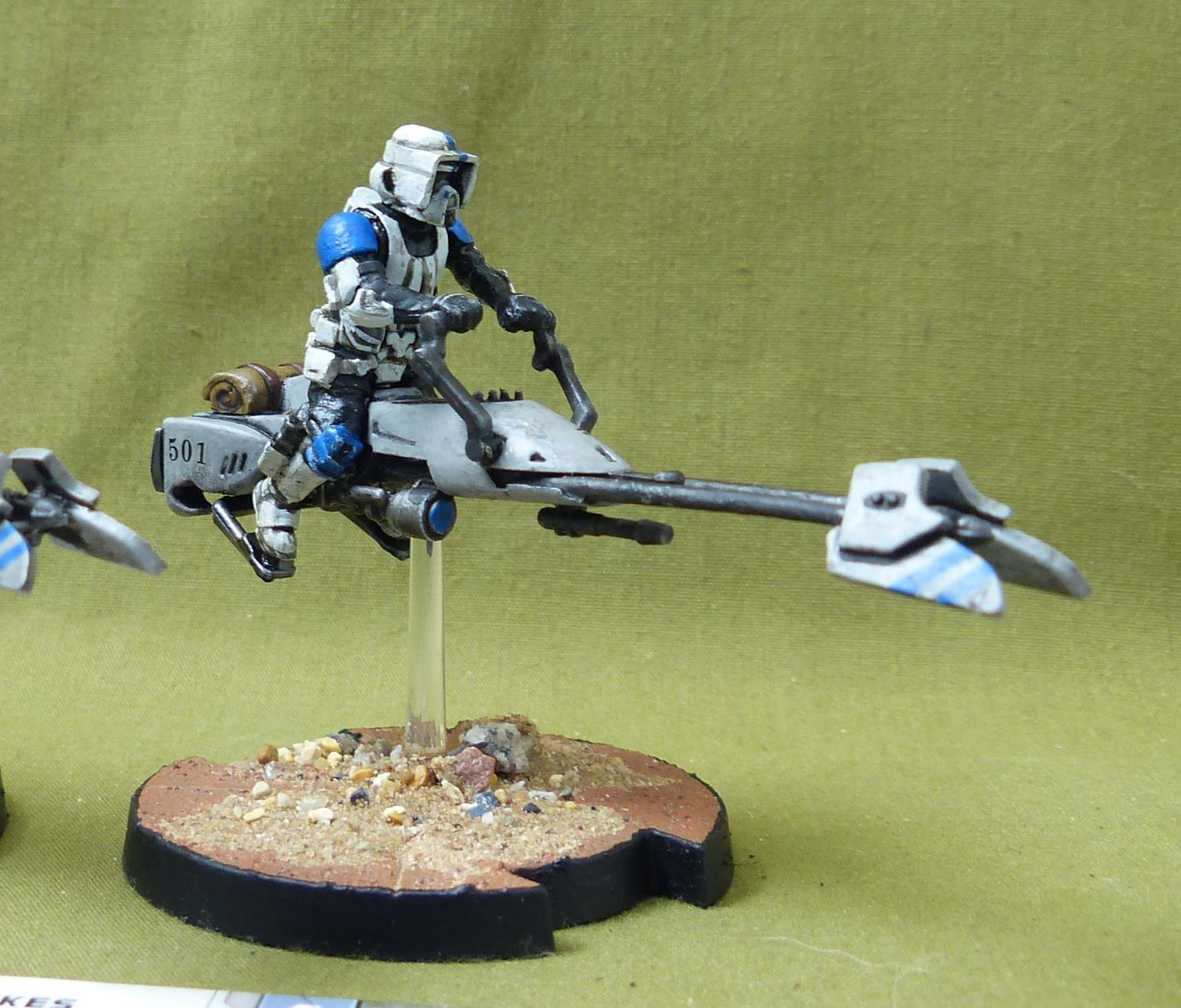 74-Z Speeder Bikes painted - Galactic Empire - Star Wars legion #1UF