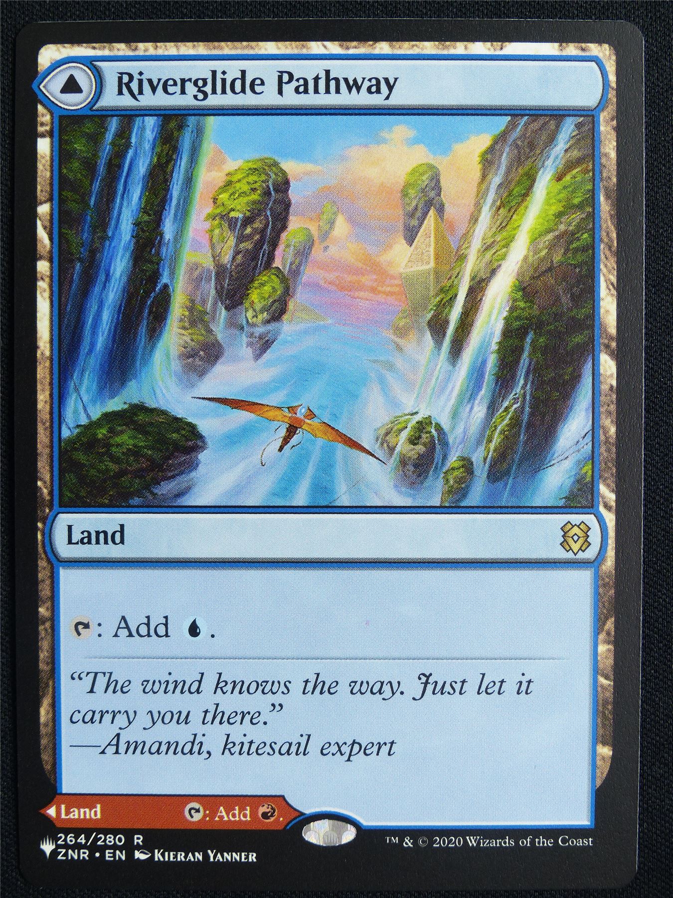Riverglide Pathway - ZNR - Mtg Card #5OB