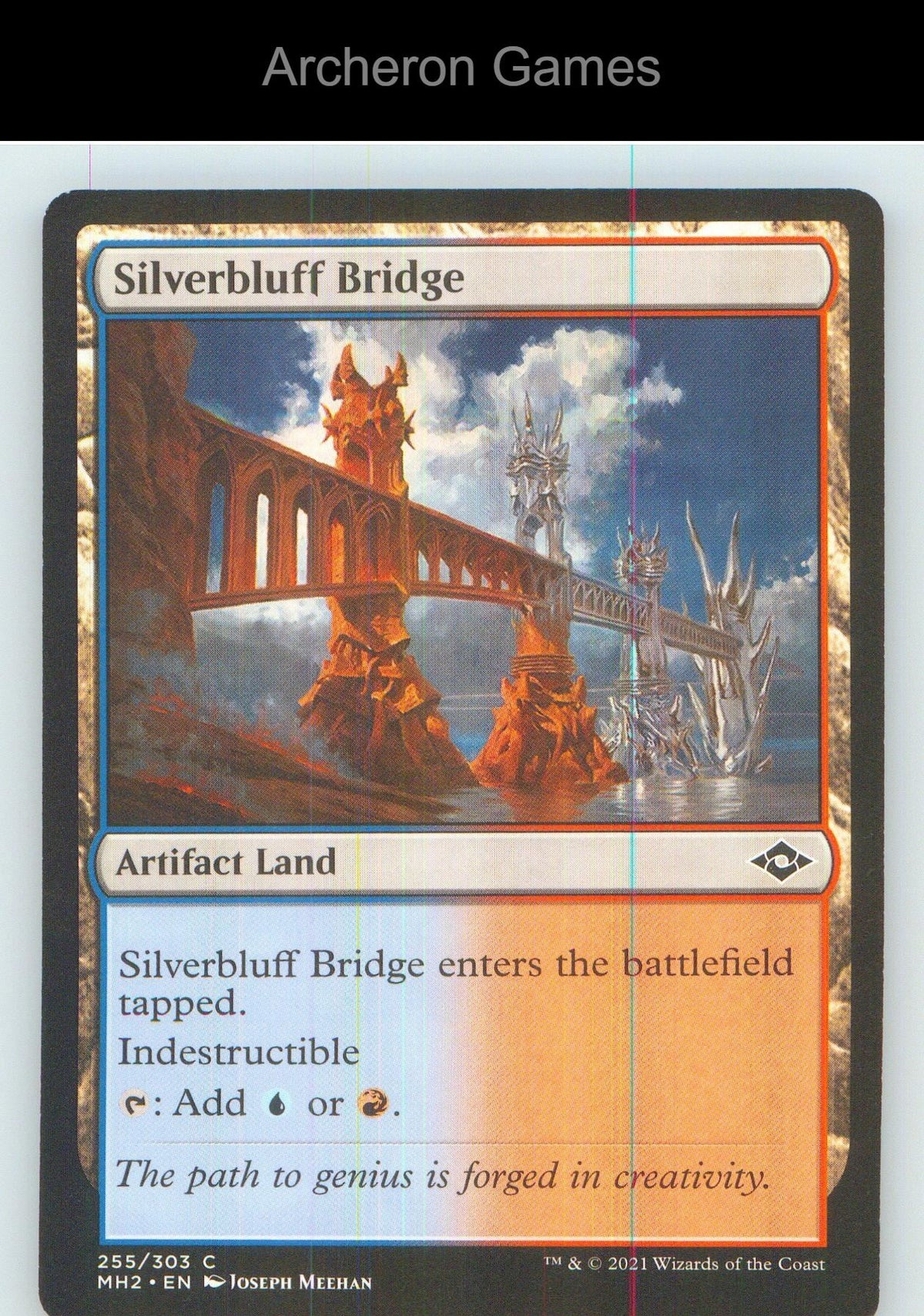 Silverbluff Bridge MH2 255 C MTG Card NM/EX+