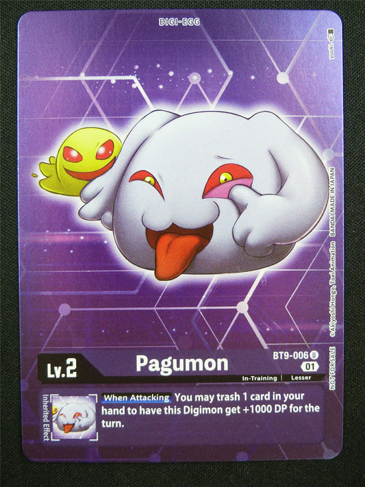 Pagumon BT9-006 U alt art - Digimon Card #47