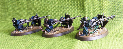Skaven - Warplock Jezzails (x3) - Painted - Warhammer AoS 40k #FI