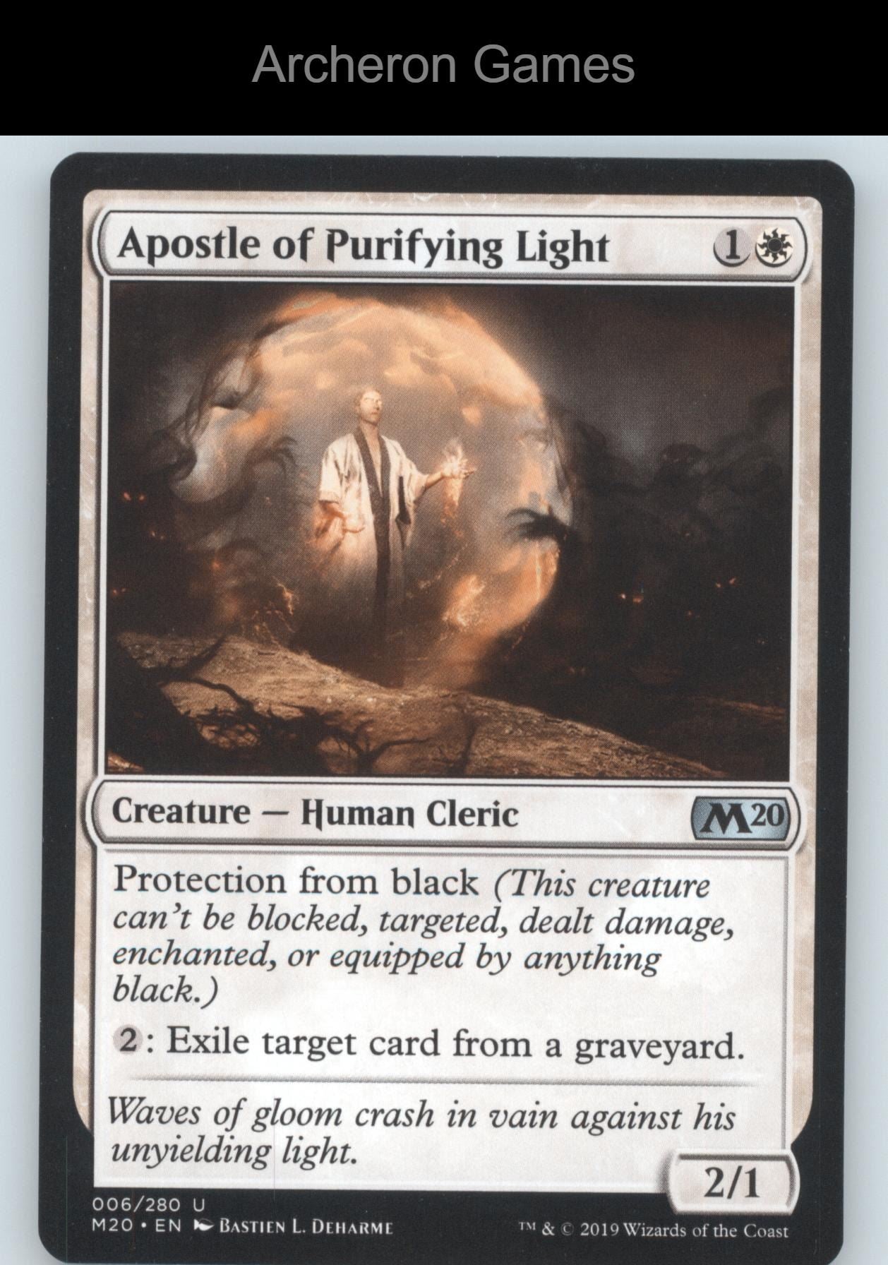 Apostle of Purifying Light 6 UC MTG Card Core Set 2020