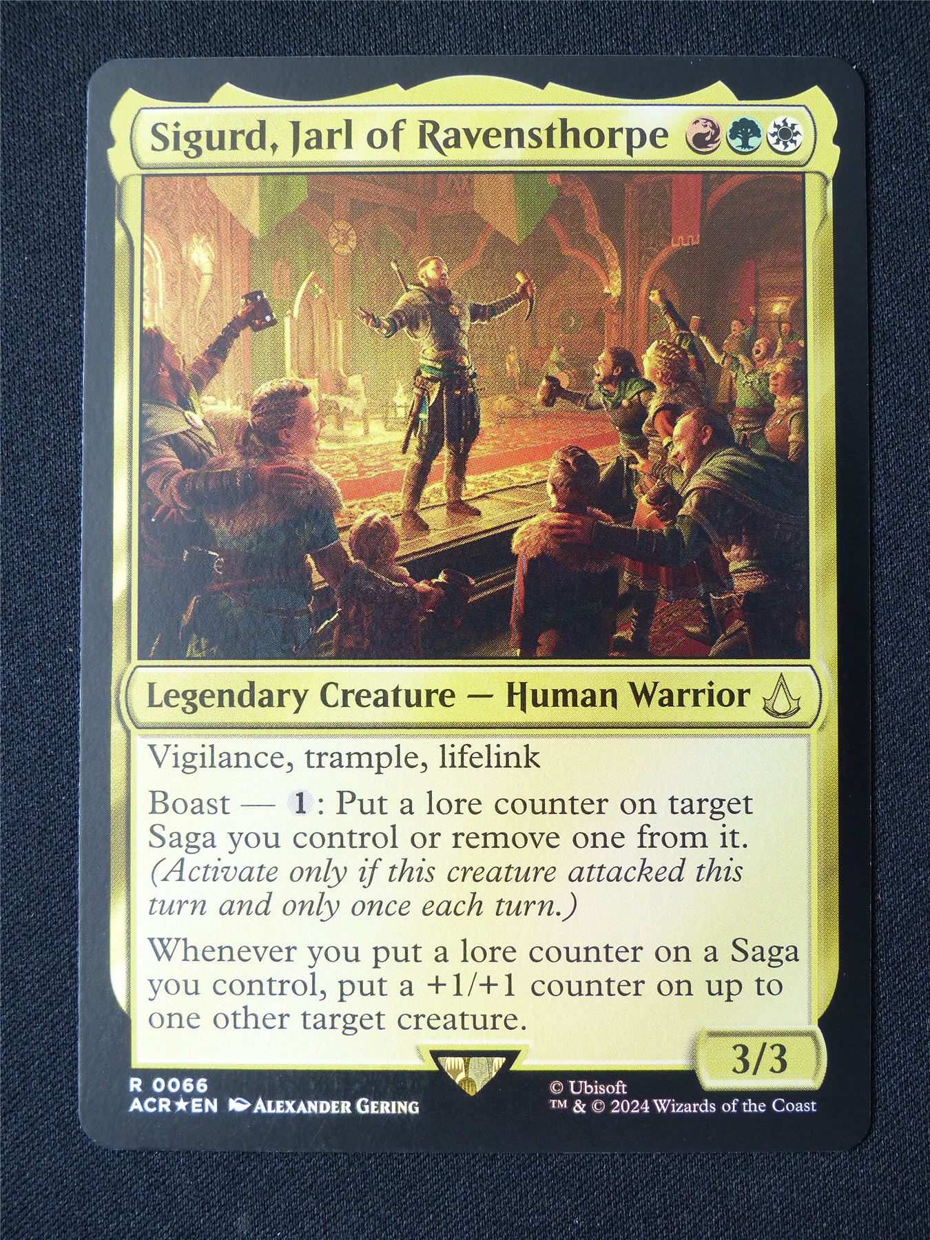 Sigurd Jarl of Ravensthorpe Foil - ACR - Mtg Card #31R