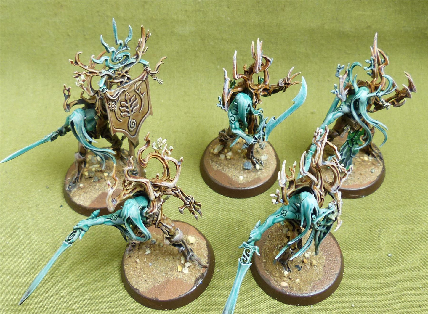Tree-Revenants painted - Sylvaneth - Warhammer AoS #K7